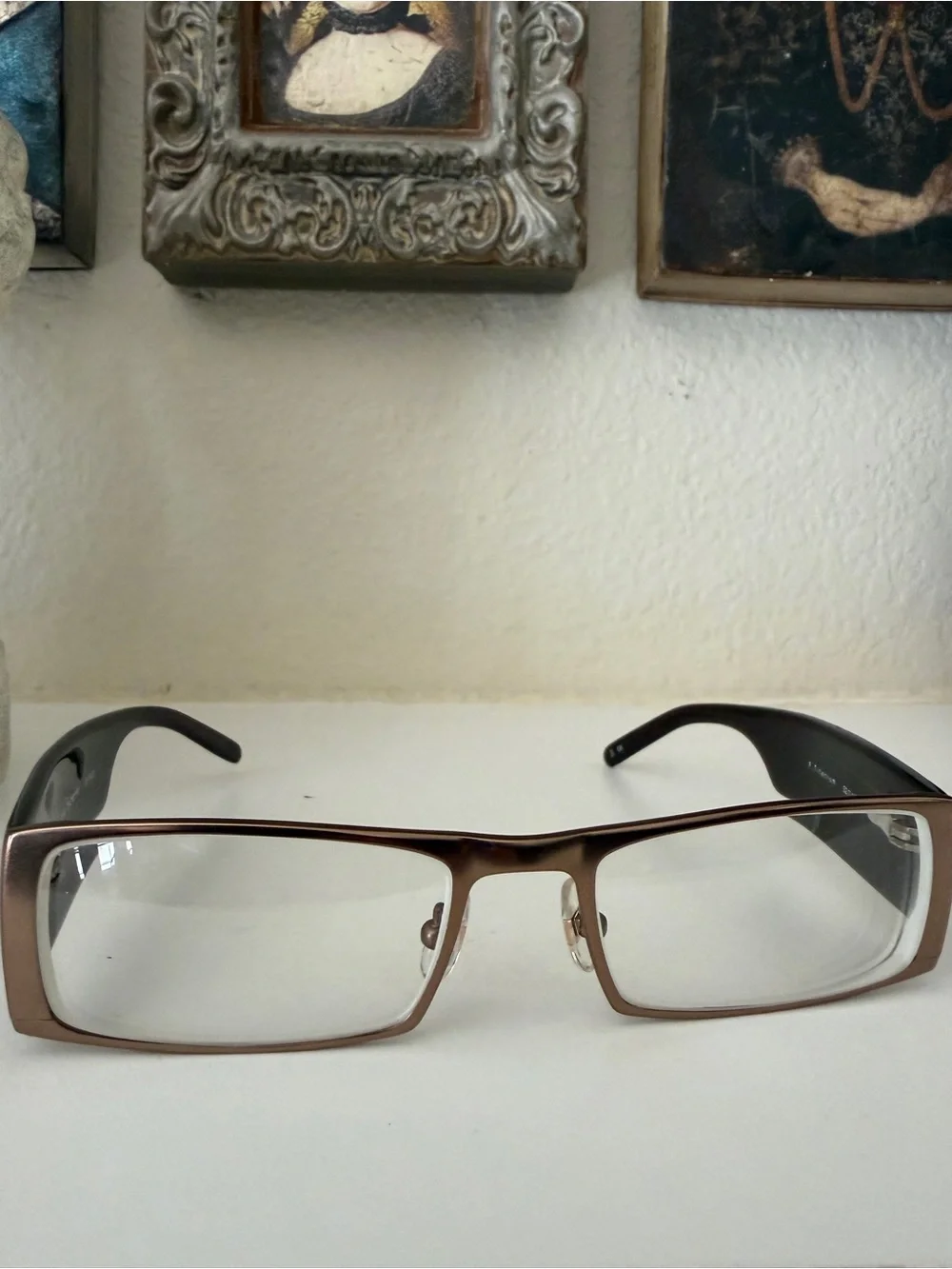 Jean Louis Scherrer Titanium Eyeglass Frames 52-18-147 Pink Animal